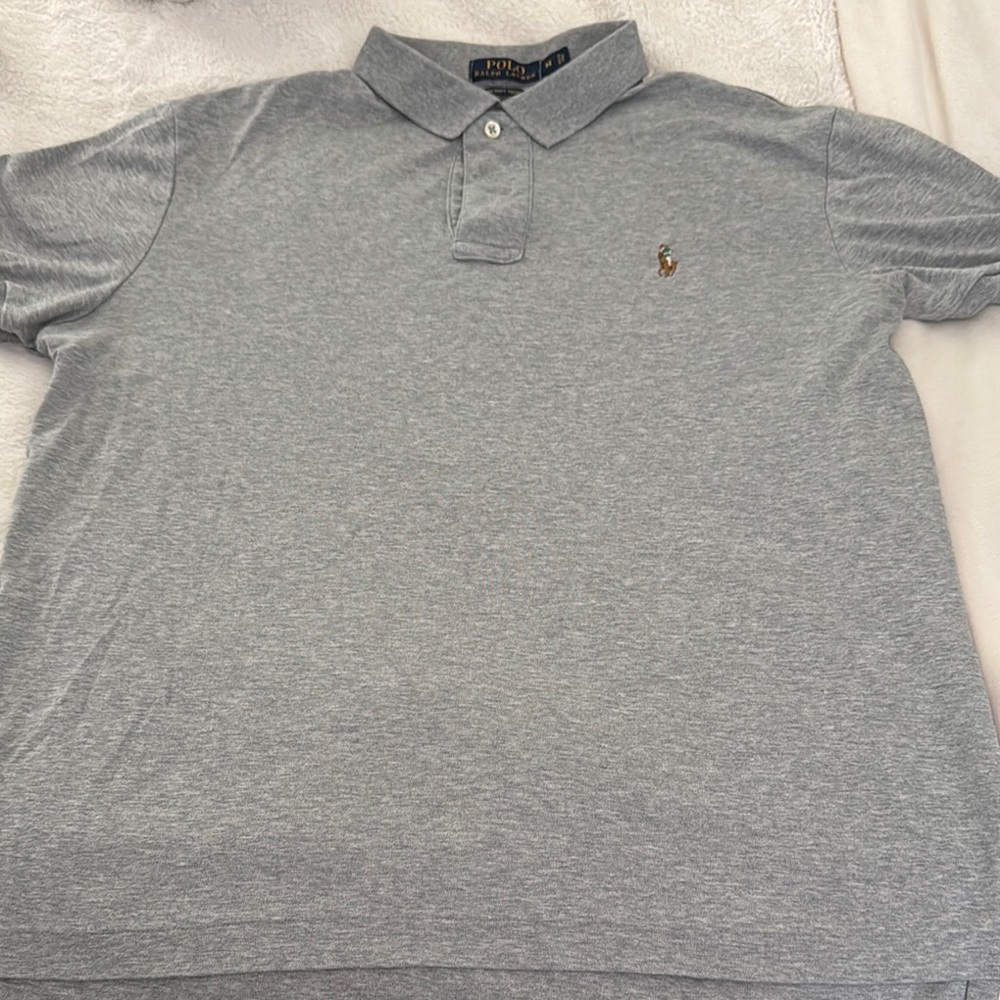 Polo by Ralph Lauren Gray Classic Polo Shirt